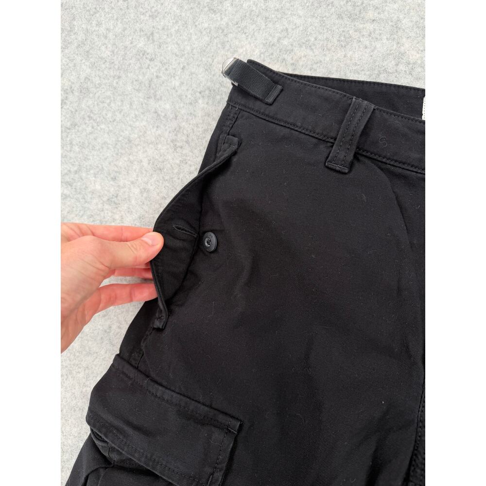 TNA Aritzia Black Supply Mid-Rise Baggy Relaxed Cargo Pants Size 0 - Picture 5 of 13